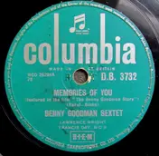 Benny Goodman - Memories Of You / King Porter Stomp