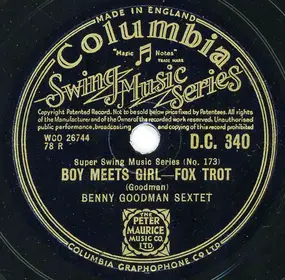 Benny Goodman - Boy Meets Girl / I Surrender, Dear