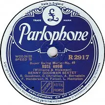Benny Goodman Sextet - Flying Home / Rose Room