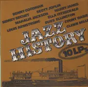 LP-Box - Benny Goodman / Sidney Bechet / Scott Joplin a.o. - Jazz History 10 LPs