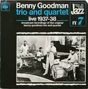 LP - Benny Goodman Trio And The Benny Goodman Quartet - Live 1937-38