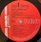 LP - Benny Goodman Trio & The Benny Goodman Quartet - Benny Goodman Trio & Quartet (1935-1936) - Red Labels