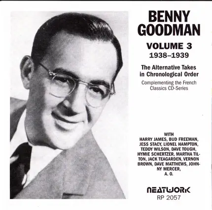 Benny Goodman - Volume 3 1938-1939 (The Alternative Takes In Chronological Order)