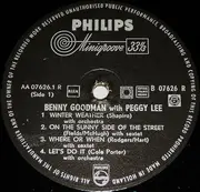 10'' - Benny Goodman With Peggy Lee - Benny Goodman With Peggy Lee