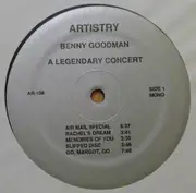 LP - Benny Goodman - A Legendary Concert