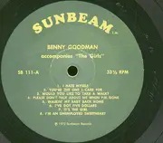 LP - Benny Goodman - Accompanies The Girls (1931-33)