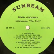 LP - Benny Goodman - Accompanies The Girls (1931-33) - Green Labels