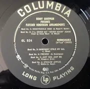 LP - Benny Goodman - Benny Goodman Presents Fletcher Henderson Arrangements