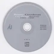 Double CD - Benny Goodman - Live Swing Sessions 1943-1949