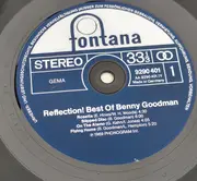 LP - Benny Goodman - Reflection! Best Of Benny Goodman