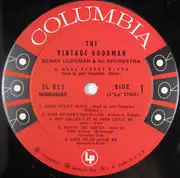 LP - Benny Goodman - The Vintage Goodman