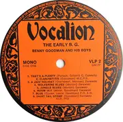 LP - Benny Goodman - The Early B.G.