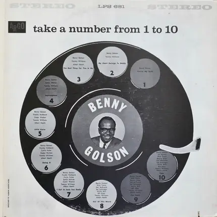 Benny Golson - Take a Number from 1 to 10