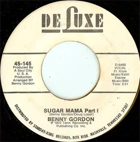 Benny Gordon - Sugar Mama