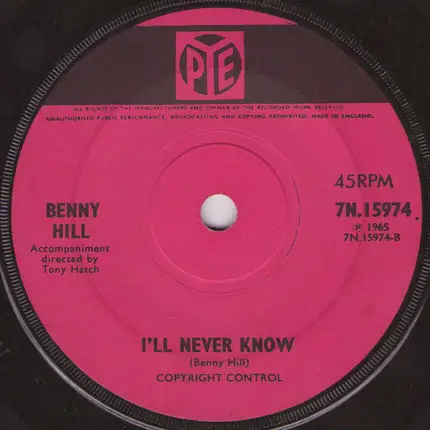 Benny Hill - What A World