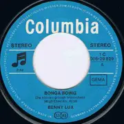 7inch Vinyl Single - Benny Lux - Bonga Boing (Die Kleinen Grünen Männchen)