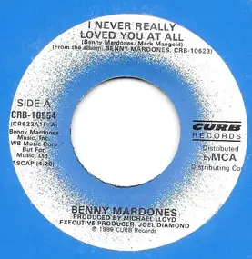 Benny Mardones - I Never Really Loved You At All