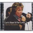 CD - Benny Mardones - Let's Hear It For Love