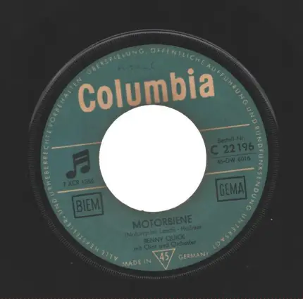 Benny Quick - Motorbiene