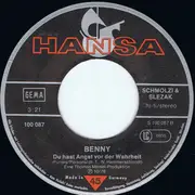 7inch Vinyl Single - Benny - Zufrieden Mit Mir