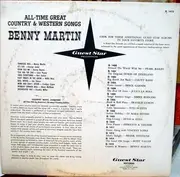 LP - Benny Martin - All-Time Great Country & Western Songs Starring Benny Martin