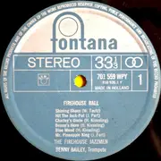 LP - Benny Bailey - Firehouse Ball The Firehouse Jazzmen