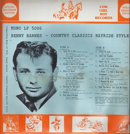Benny Barnes - Country Classics Hayride Style