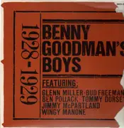 LP - Benny Goodman - Benny Goodman's Boys 1928-1929
