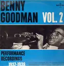 LP - Benny Goodman - Performance Recordings 1937-1938 Vol. 2