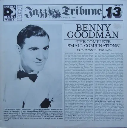 Benny Goodman - 'The Complete Small Combinations' Vol. 1 & 2 (1935-1937)