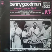 Benny Goodman - Trio And Quartet 'Vol 2'