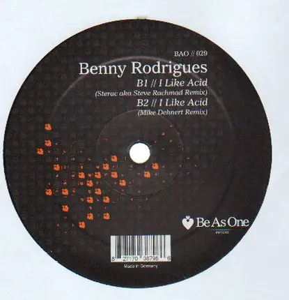 Benny Rodrigues - I Like Acid