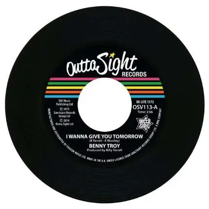 Benny Troy - I Wanna Give You Tomorrow