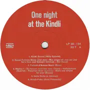 LP - Bea Abrecht , Mario Ronga , Willy Schmid And Joe Schmid Und Sein Orchester - One Night At The Kindli