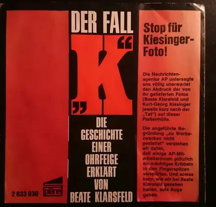 Beate Klarsfeld - Der Fall "K"