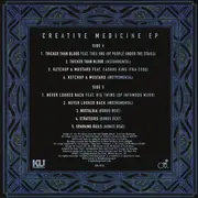 12inch Vinyl Single - Beatnick Dee - Creative Medicine - Limited White Vinyl Edition