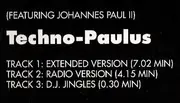 12inch Vinyl Single - Beatproduction - Techno-Paulus