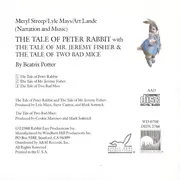 CD - Beatrix Potter , Meryl Streep , Lyle Mays , Art Lande - The Tale Of Peter Rabbit, The Tale Of Mr. Jeremy Fisher & The Tale Of Two Bad Mice