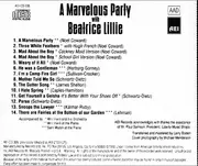 CD - Beatrice Lillie - A Marvelous Party With Beatrice Lillie