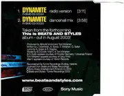 CD Single - Beats And Styles Feat. Toni Wirtanen & B.O. Dubb - Dynamite