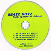 CD Single - Beatz Boyz Feat.DJ Sven & Dab - Oh Oh Oh Radio Mix