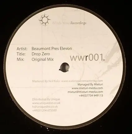 Beaumont Presents Elevon - Drop Zero