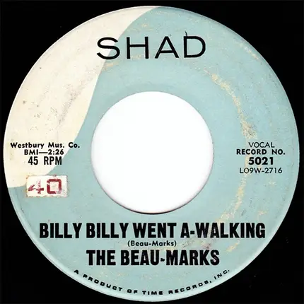 Beau Marks - Billy, Billy Went A-Walking / 'Cause We're In Love