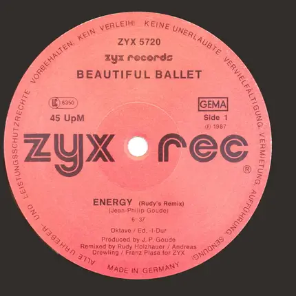 Beautiful Ballet - Energy (Rudy's Remix)