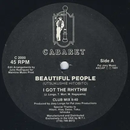 Beautiful People - I Got The Rhythm