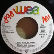 7inch Vinyl Single - Beauty And The Beat - Center Of My Heart
