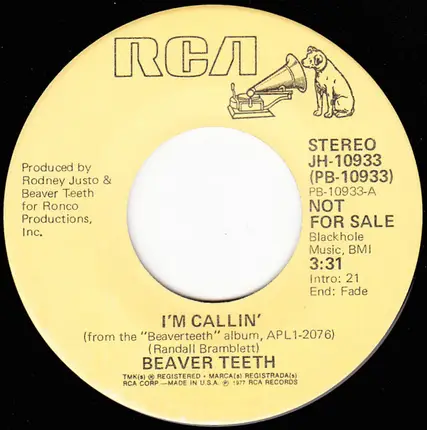Beaverteeth - I'm Callin'
