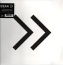 Double LP & MP3 - Beak> - Beak>> - Download Code, White/Black Spinning Top Vinyl