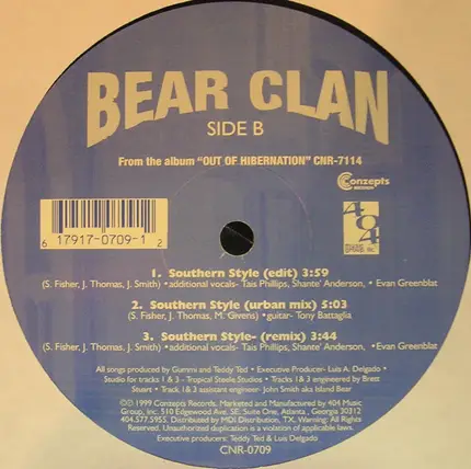 Bear Clan - Southern Style