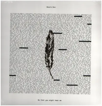 BEAR'S DEN - So That You Might Hear Me